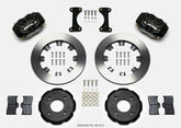 Wilwood Forged Dynalite Front Hat Kit 12.19in 2002 Mitsubishi Lancer