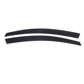 Rampage 2007-2018 Jeep Wrangler(JK) 2-Door Only Low Profile Ventvisor - Matte Black