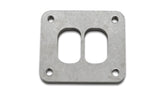 Vibrant Divided Turbo Inlet Flange for Borg Warner S-Series Divided T4 - Mild Steel