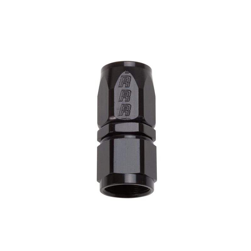Russell Performance -10 AN Black Straight Full Flow Hose End Russell Performance -10 AN Black Straight Full Flow Hose End