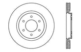 StopTech Slotted & Drilled Sport Brake Rotor