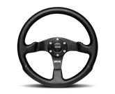 Momo Competition Steering Wheel 350 mm - Black AirLeather/Black Spokes