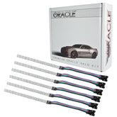 Oracle 15-17 Ford Mustang V6/GT/Shelby DRL Upgrade w/ Halo Kit - ColorSHIFT w/ Simple Controller