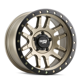 Dirty Life 9309 Canyon Pro 17x9/5x139.7 BP/0mm Offset/108.1mm Hub Satin Gold Wheel - Beadlock