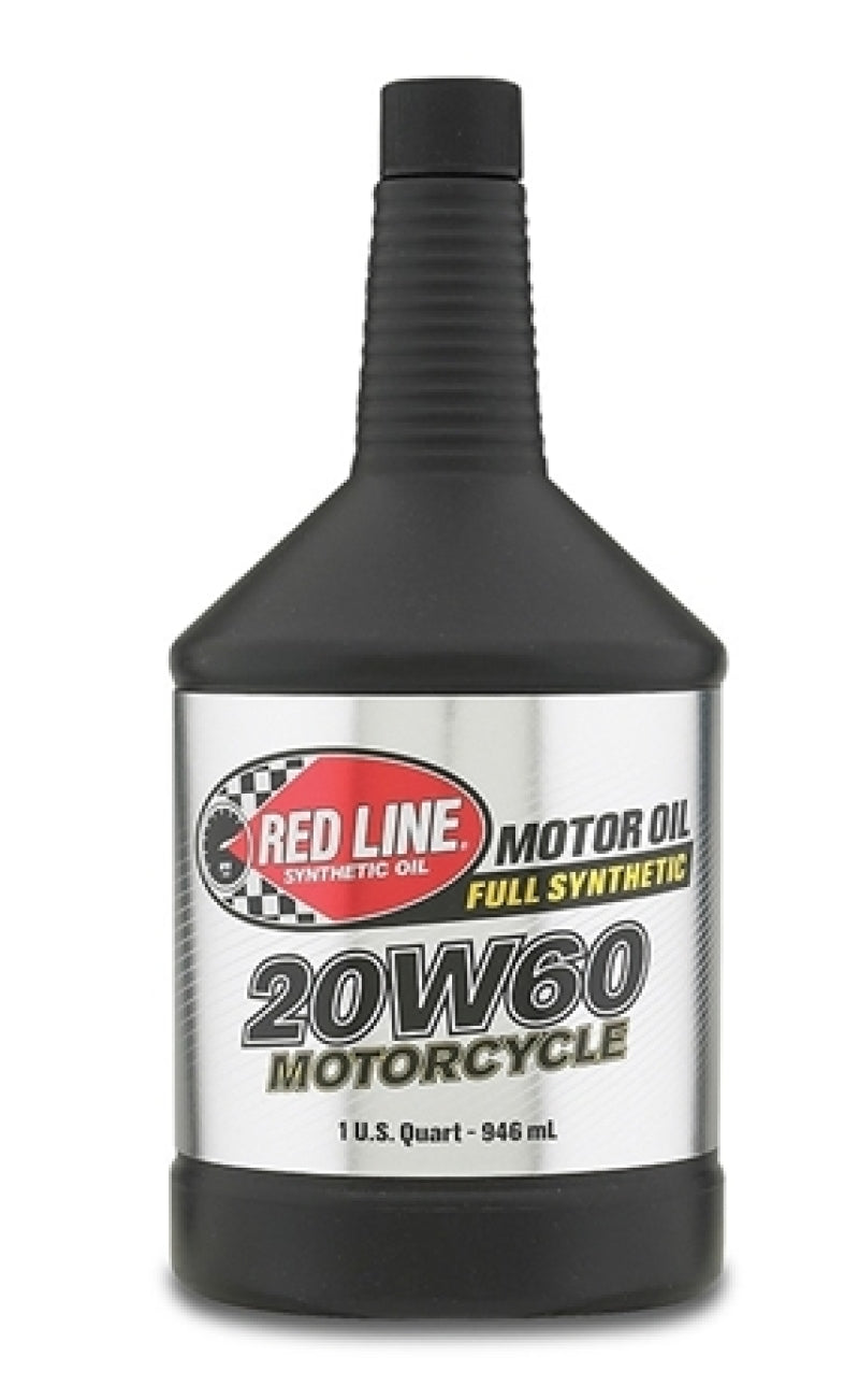 Red Line 20W60 Motorcycle Oil - Quart Red Line 20W60 Motorcycle Oil - Quart