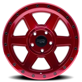 Dirty Life 9315 Compound 17x9 / 6x135 BP / -12mm Offset / 87.1mm Hub Crimson Candy Red Wheel