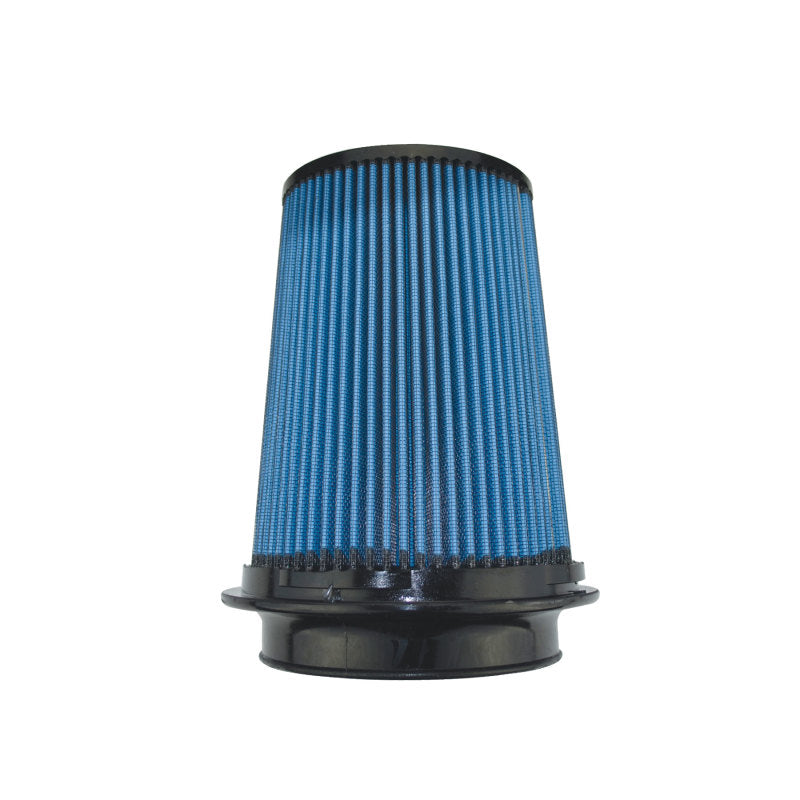 Injen SuperNano-Web Air Filter 5in Flange ID 7in Base/ 7.9in Height/ 5in Top/ Filter Monitor Nipple Injen SuperNano-Web Air Filter 5in Flange ID 7in Base/ 7.9in Height/ 5in Top/ Filter Monitor Nipple