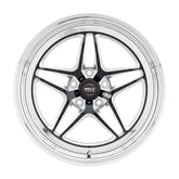 Weld S81 18x9 / 5x115 BP / 6.1in BS Black Wheel (High Pad) - Non-Beadlock