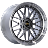 BBS LM 20x10 5x120 ET33 Diamond Black Center Diamond Cut Lip Wheel -82mm PFS/Clip Required