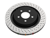 DBA 2018+ Hyundai I30 N Performance Rear Crossdrilled/Dimpled 4000 Series Rotor