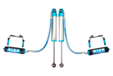 King Shocks 1997+ Nissan Patrol Y61 Rear 2.5 Dia Shock Remote 2.5 Fin Res 3-5in Lift w/Brkt (Pair)