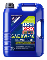 LIQUI MOLY 5L Synthoil Energy A40 Motor Oil SAE 0W40