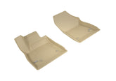 3D MAXpider 2016-2019 Chevrolet Cruze Kagu 1st Row Floormat - Tan