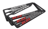 BLOX Racing License Plate Frame - New Logo