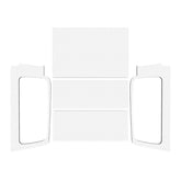 DEI 04-06 Jeep Wrangler LJ Unliminted Headliner Complete Kit - White