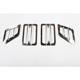 Rugged Ridge 97-06 Jeep Wrangler TJ Stainless Steel Side Marker / Turn Signal Euro Guard Set