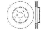 StopTech 04 Lexus RX330 SportStop Slotted & Drilled Left Rear Rotor