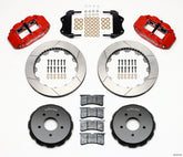 Wilwood Narrow Superlite 6R Front Hat Kit 13.06in Red 2004-2006 Pontiac GTO