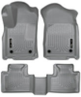 Husky Liners 16-22 Dodge Durango Weatherbeater Grey Front & 2nd Seat Floor Liners