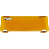 Rigid Industries 10in E-Series Light Cover - Yellow - Trim 4in & 6in