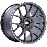 BBS CH-R 20x11.5 5x130 ET47 CB71.6 Satin Titanium Polished Rim Protector Wheel
