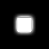 ORACLE Lighting Universal Illuminated LED Letter Badges - Matte White Surface Finish - I