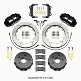 Wilwood Narrow Superlite 4R Rear Kit 12.88in 2007-up Jeep JK w/Lines