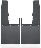 Husky Liners 09-16 Dodge Ram 1500/2500/3500 12in W Black Top SS Weight Kick Back Front Mud Flaps