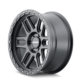 Mayhem 8304 Delta 17x9 / 5x127 BP / -12mm Offset / 78.1mm Hub Matte Black Wheel