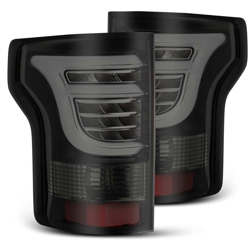 AlphaRex 15-17 Ford F-150 (Excl Models w/Blind Spot Sensor) PRO-Series LED Tail Lights Jet Black AlphaRex 15-17 Ford F-150 (Excl Models w/Blind Spot Sensor) PRO-Series LED Tail Lights Jet Black