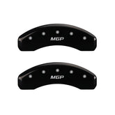 MGP 2 Caliper Covers MGP Black Finish Silver Characters 2018 Chevrolet Tahoe