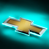 Oracle 16-19 Chevrolet Camaro Illuminated Bowtie - Aqua