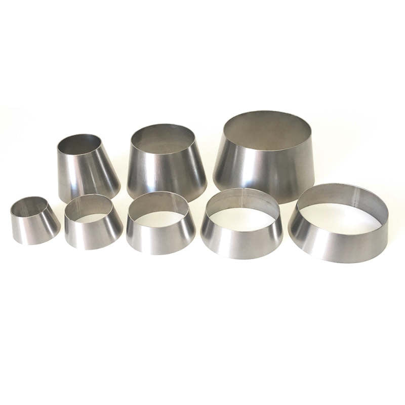 Ticon Industries 3.5in to 4.0in Titanium Transition Reducer Ticon Industries 3.5in to 4.0in Titanium Transition Reducer