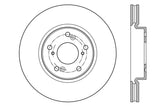 StopTech Drilled Sport Brake Rotor Front Left 13 Honda Accord Sport