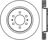 Stoptech 15-16 Ford F-150/Expedition / 15-16 Lincoln Navigator Front Performance Cryo Brake Rotor