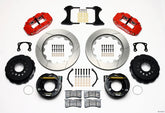 Wilwood Narrow Superlite 4R Rear P-Brk Kit 14.00in Red New Big Ford 2.50in Offset