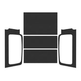 DEI 04-06 Jeep Wrangler LJ Unliminted Leather Look Headliner Complete Kit - Black