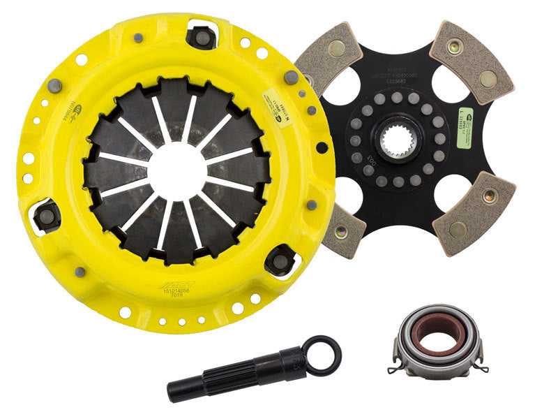 ACT 1986 Toyota Corolla HD/Race Rigid 4 Pad Clutch Kit ACT 1986 Toyota Corolla HD/Race Rigid 4 Pad Clutch Kit