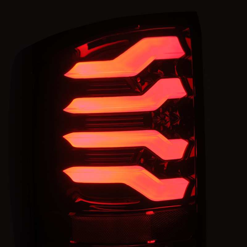 AlphaRex 14-18 Chevrolet Silverado 1500 PRO-Series LED Tail Lights Jet Black AlphaRex 14-18 Chevrolet Silverado 1500 PRO-Series LED Tail Lights Jet Black