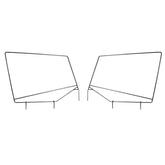 Rugged Ridge Upper Door Skin Frames 87-95 Jeep Wrangler YJ