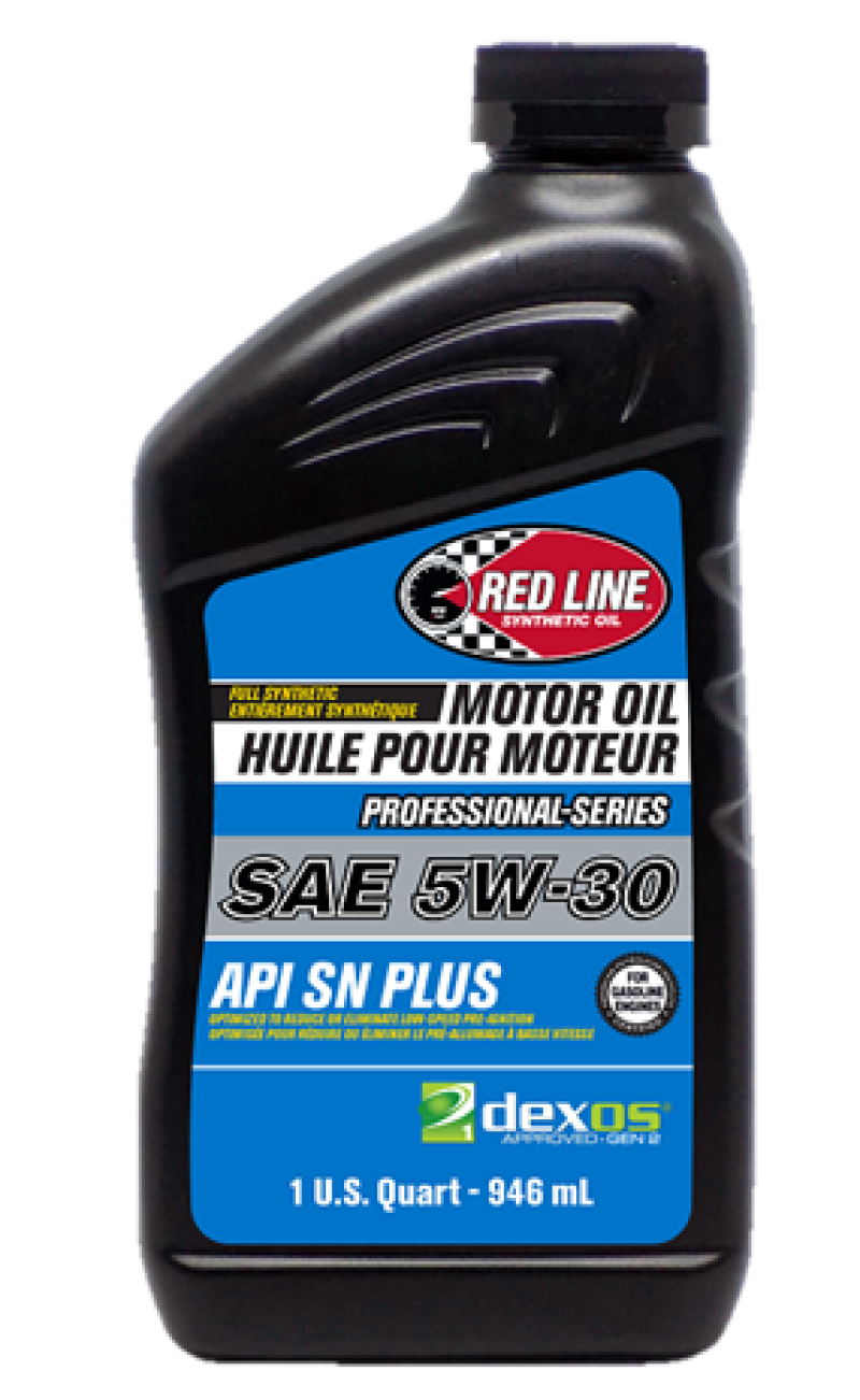 Red Line Pro-Series DEX1G2 SN+ 5W30 Motor Oil - Quart Red Line Pro-Series DEX1G2 SN+ 5W30 Motor Oil - Quart