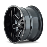 ION Type 141 20x9 / 5x150 BP / 0mm Offset / 110mm Hub Gloss Black Milled Wheel
