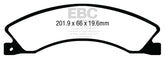 EBC 12+ Nissan NV 1500 Extra Duty Rear Brake Pads