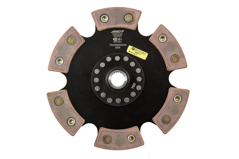 ACT 1980 Toyota Corolla 6 Pad Rigid Race Disc ACT 1980 Toyota Corolla 6 Pad Rigid Race Disc