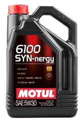 Motul 5L Technosynthese Engine Oil 6100 SYN-NERGY 5W30 - VW 502 00 505 00 - MB 229.5