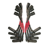 Moroso 11in Long Sleeved Coil On Plug Ultra Spark Plug Wire Set - Red