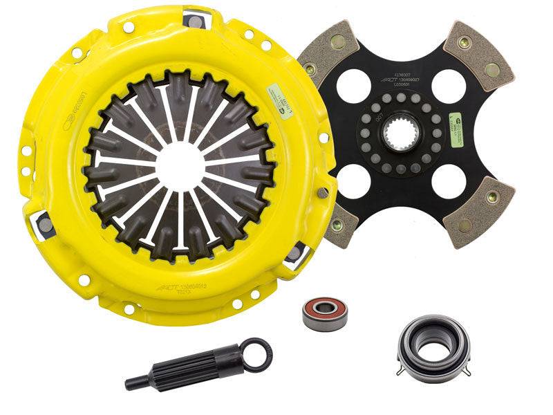 ACT 1987 Toyota 4Runner XT/Race Rigid 4 Pad Clutch Kit ACT 1987 Toyota 4Runner XT/Race Rigid 4 Pad Clutch Kit