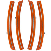 Oracle Chevrolet Corvette C7 Concept Sidemarker Set - Clear - Sebring Orange Tintcoat (G26)