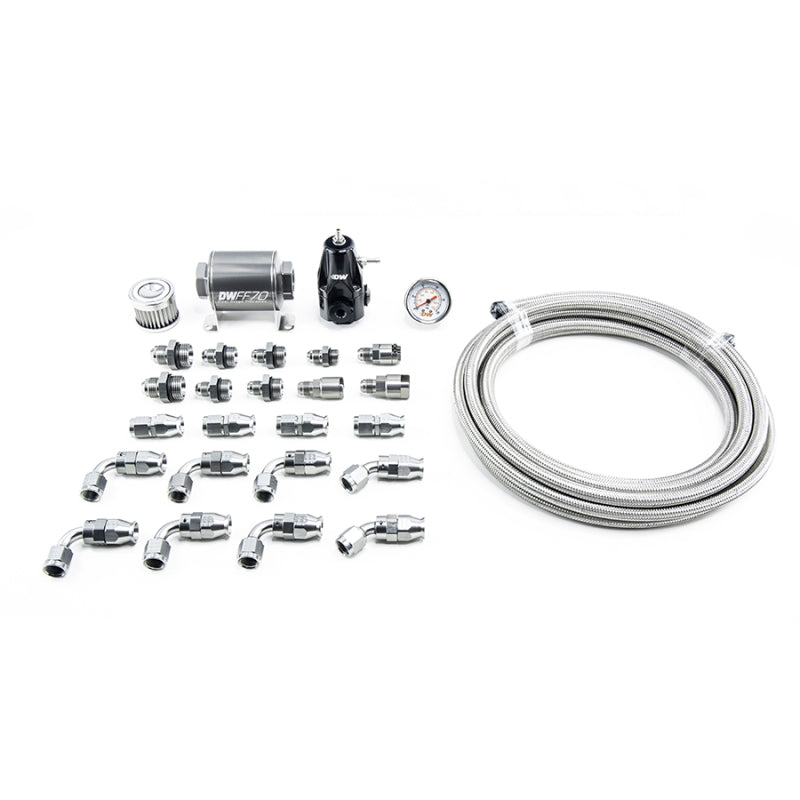 DeatschWerks 01-15 Honda Civic DW400 Pump Module Return Plumbing Kit w/PTFE Fuel Lines DeatschWerks 01-15 Honda Civic DW400 Pump Module Return Plumbing Kit w/PTFE Fuel Lines