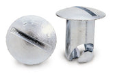 Moroso Quick Fastener - Oval Head - 7/16in x .500in - Steel - 10 Pack